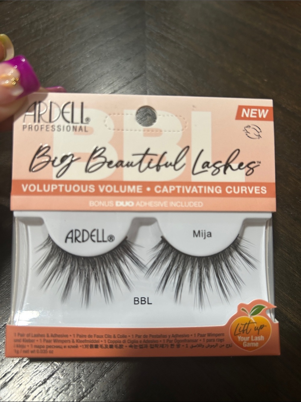 Ardell Big Beautiful Lashes Mija — Black False Lashes